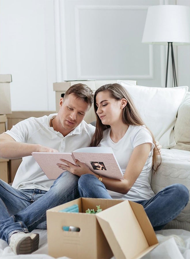 Joshberg Photo Albums,Picture Album,Self Adhesive Album Book ,Memory Book with Window 20 Sheets/40 Pages,Hardcover DIY Magnetic - Image 5